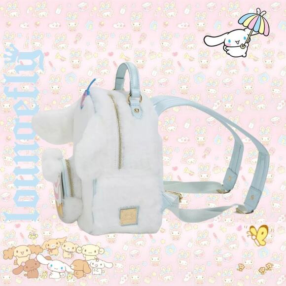NWT Loungefly Sanrio Cinnamoroll Cupcake Mini Backpack - Picture 3 of 5